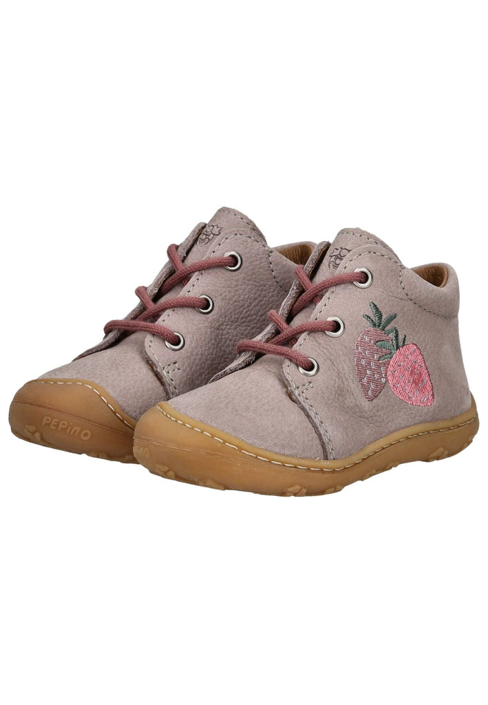 Pepino Halbschuhe Leder Pink