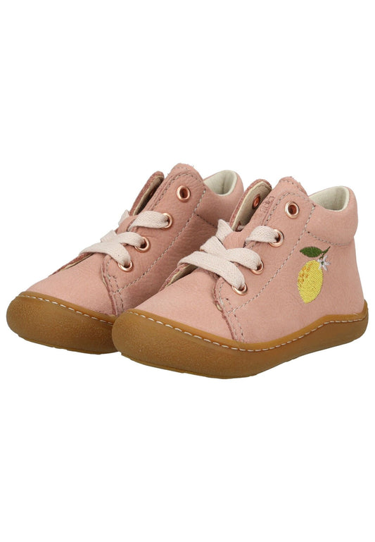 Pepino Halbschuhe Leder Rosa