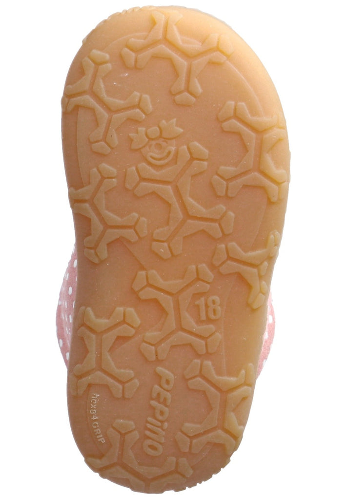 Pepino Halbschuhe Leder Rosa/Weiß