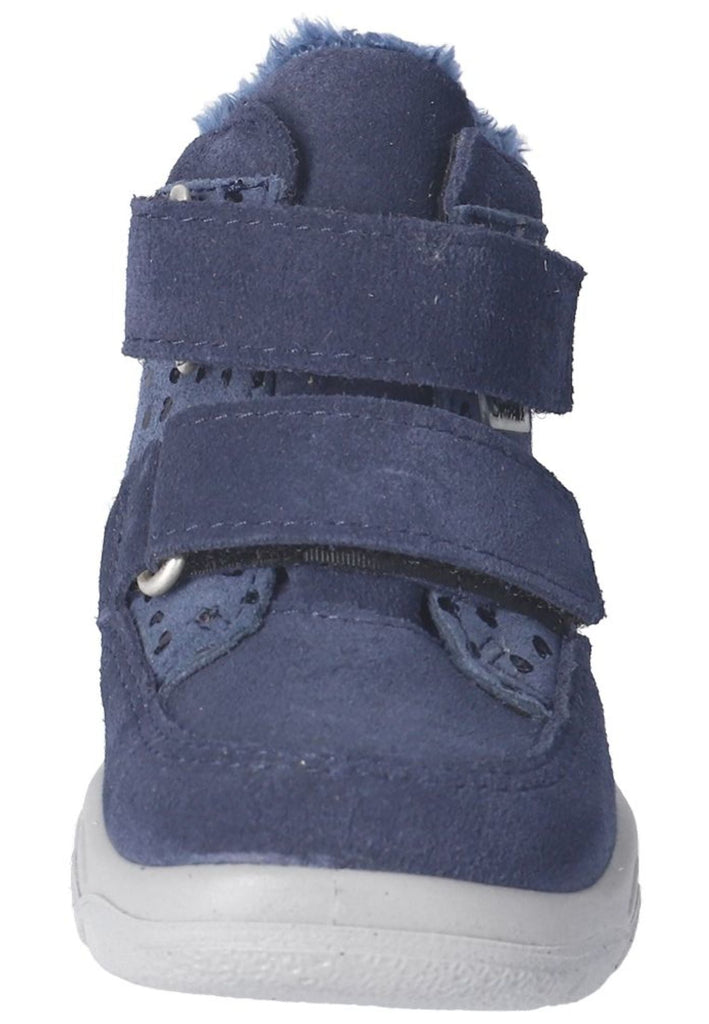 Pepino Halbschuhe Leder/Synthetik Blau Warmfutter