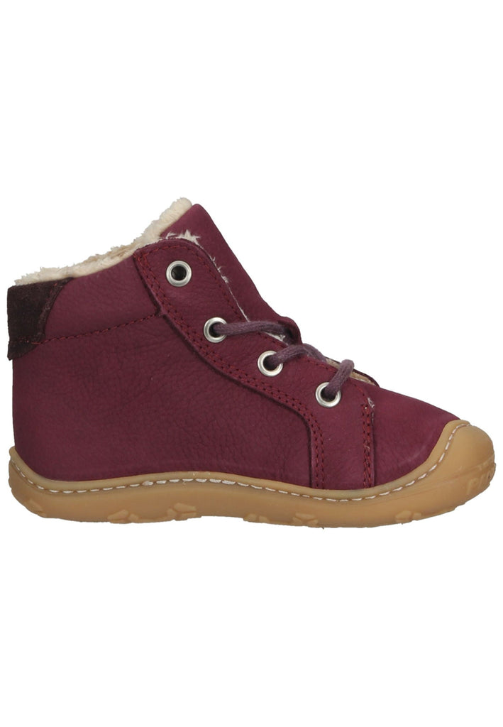 Pepino Halbschuhe Leder/Synthetik Fuchsia Warmfutter