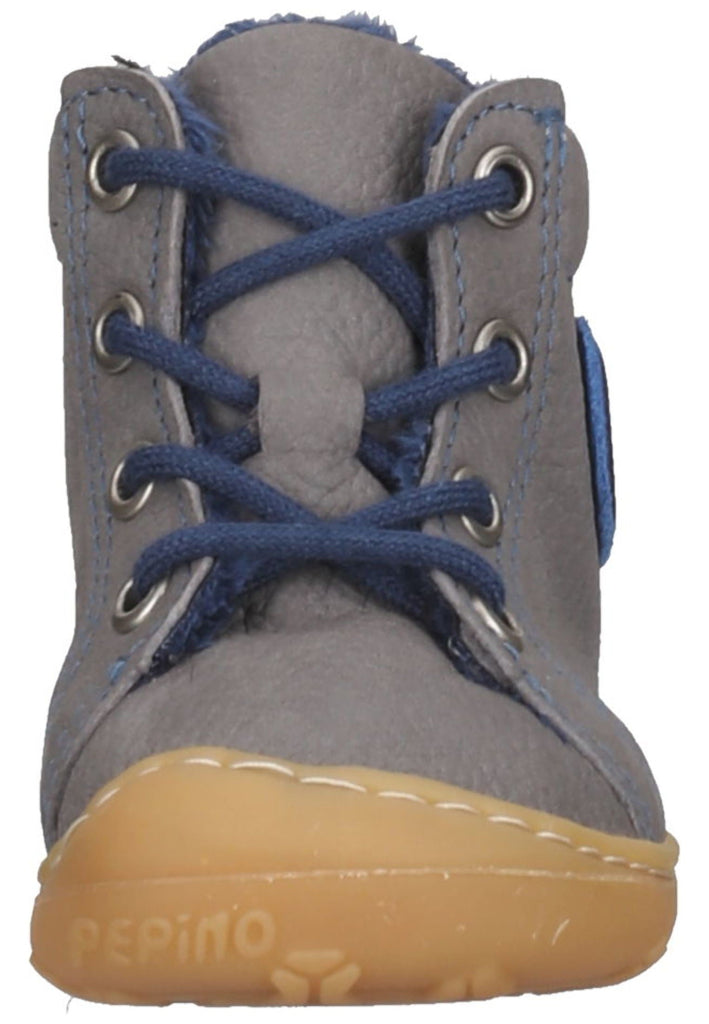 Pepino Halbschuhe Leder/Synthetik Graphit Warmfutter