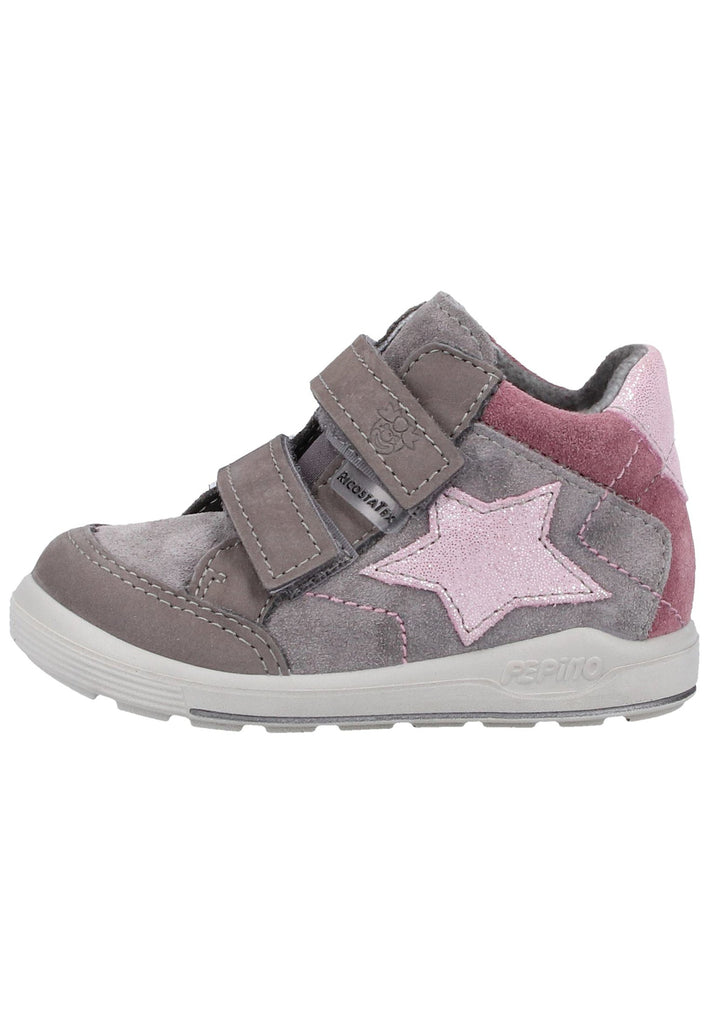 Pepino Halbschuhe Leder/Synthetik Grau/Rosa