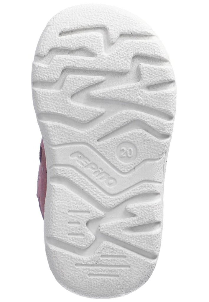 Pepino Halbschuhe Leder/Synthetik Pflaume Warmfutter