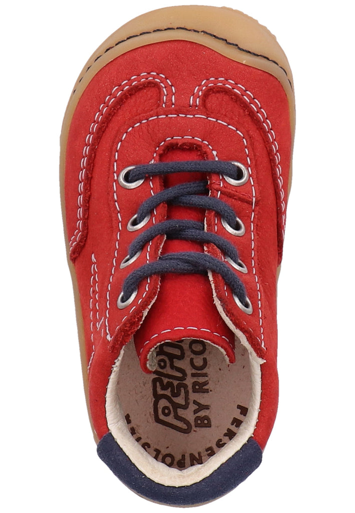 Pepino Halbschuhe Leder/Synthetik Rot