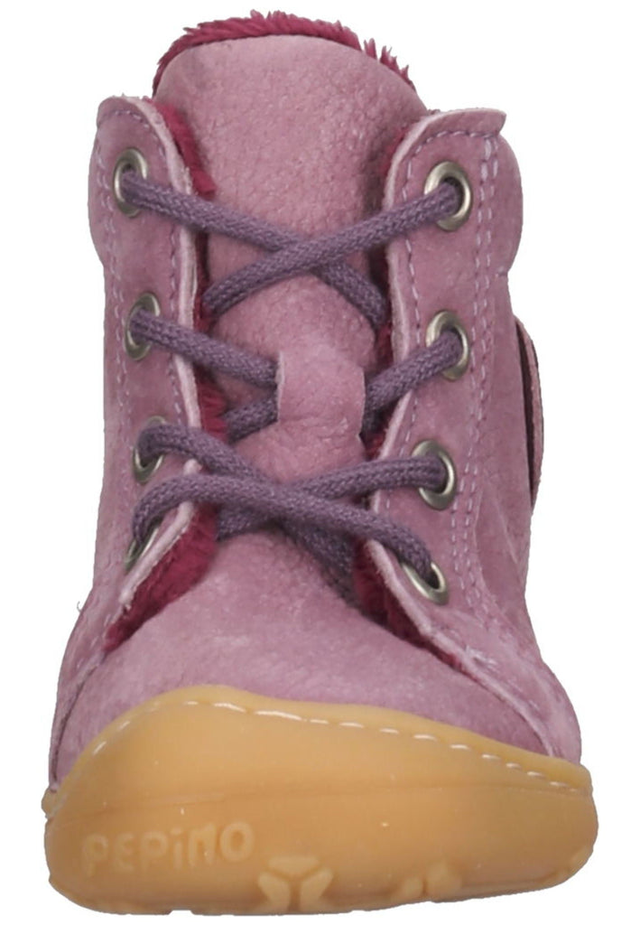 Pepino Halbschuhe Leder/Synthetik Violett Warmfutter