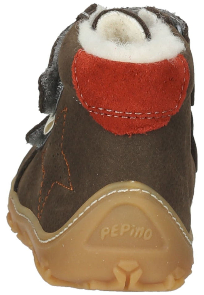 Pepino Halbschuhe Leder/Textil Army
