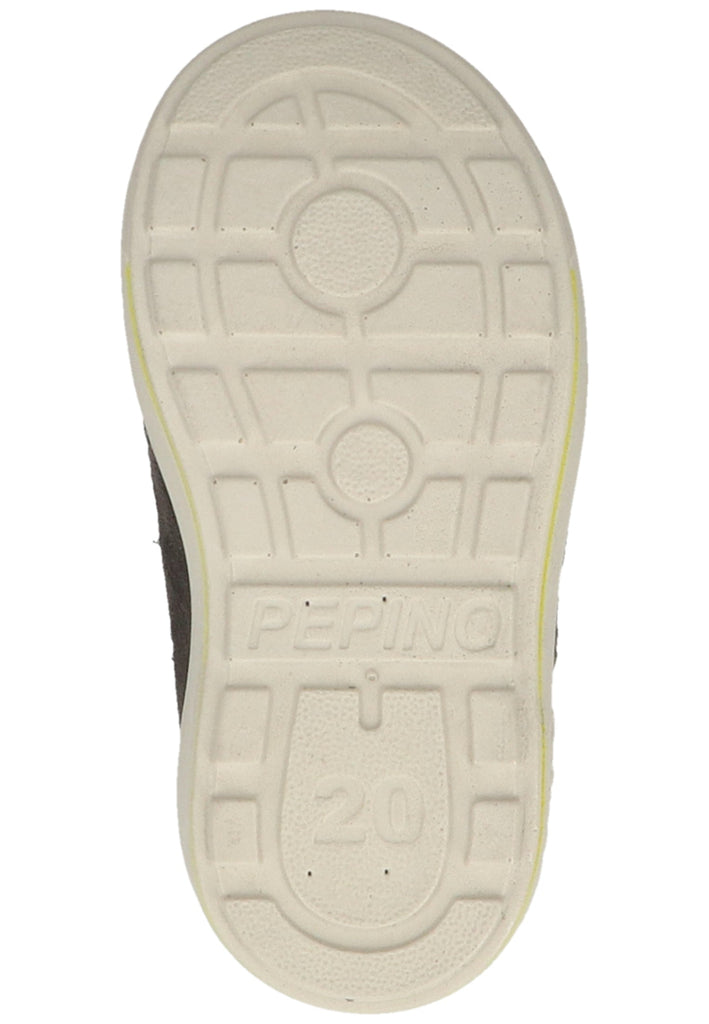 Pepino Halbschuhe Leder/Textil Asphalt