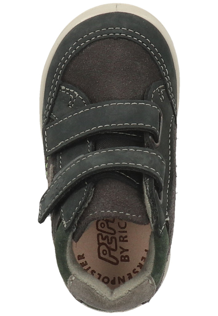 Pepino Halbschuhe Leder/Textil Asphalt