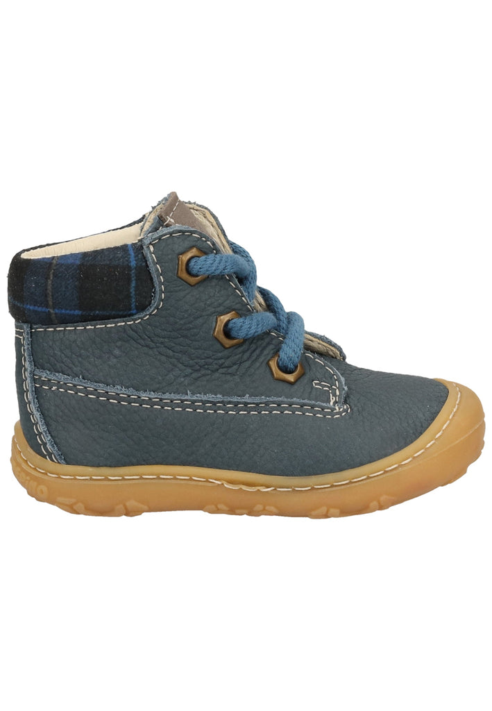 Pepino Halbschuhe Leder/Textil Blau