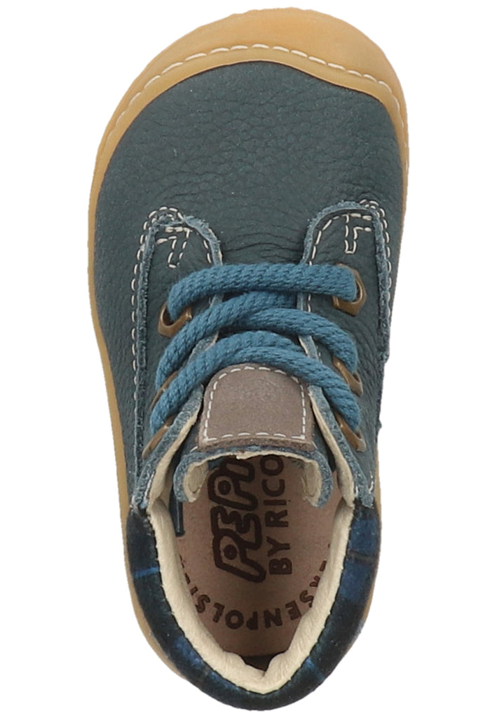Pepino Halbschuhe Leder/Textil Blau
