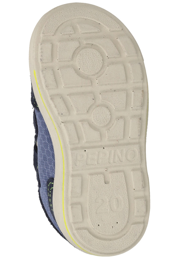 Pepino Halbschuhe Leder/Textil Blau