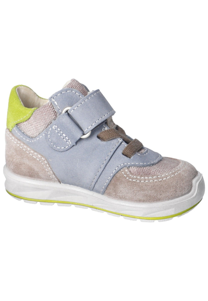 Pepino Halbschuhe Leder/Textil Blau/Grau