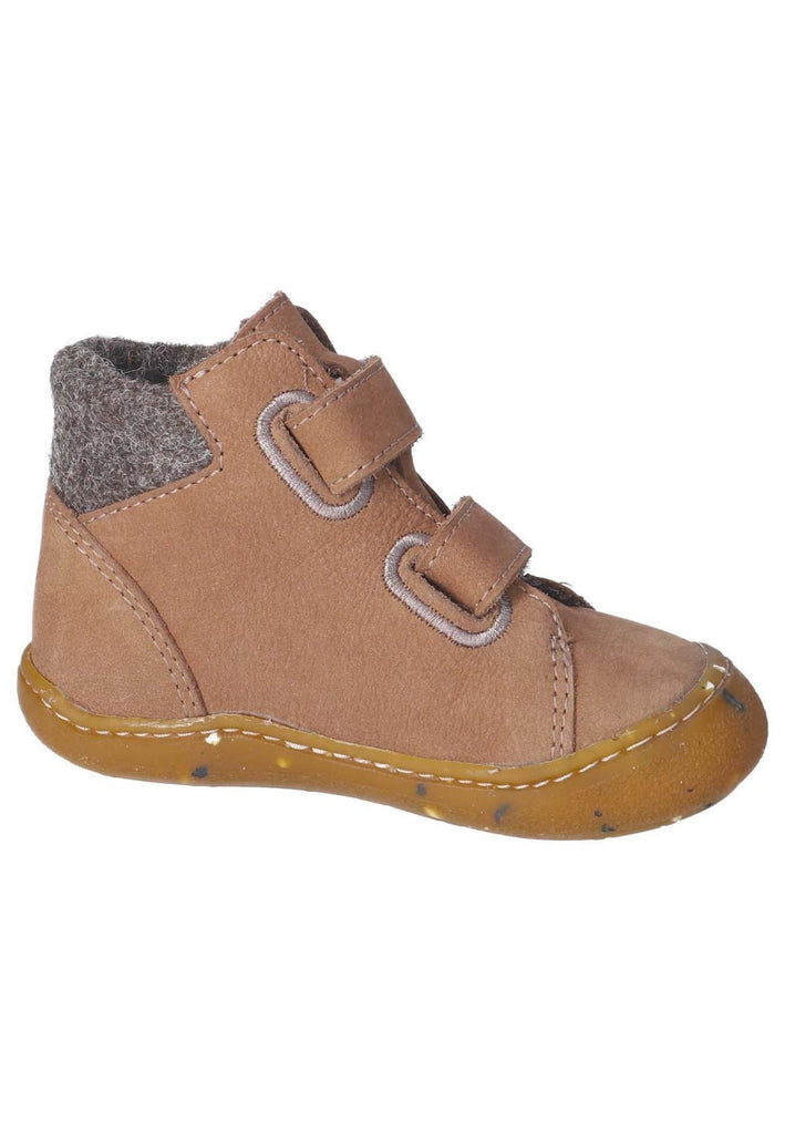 Pepino Halbschuhe Leder/Textil Caramel Warmfutter