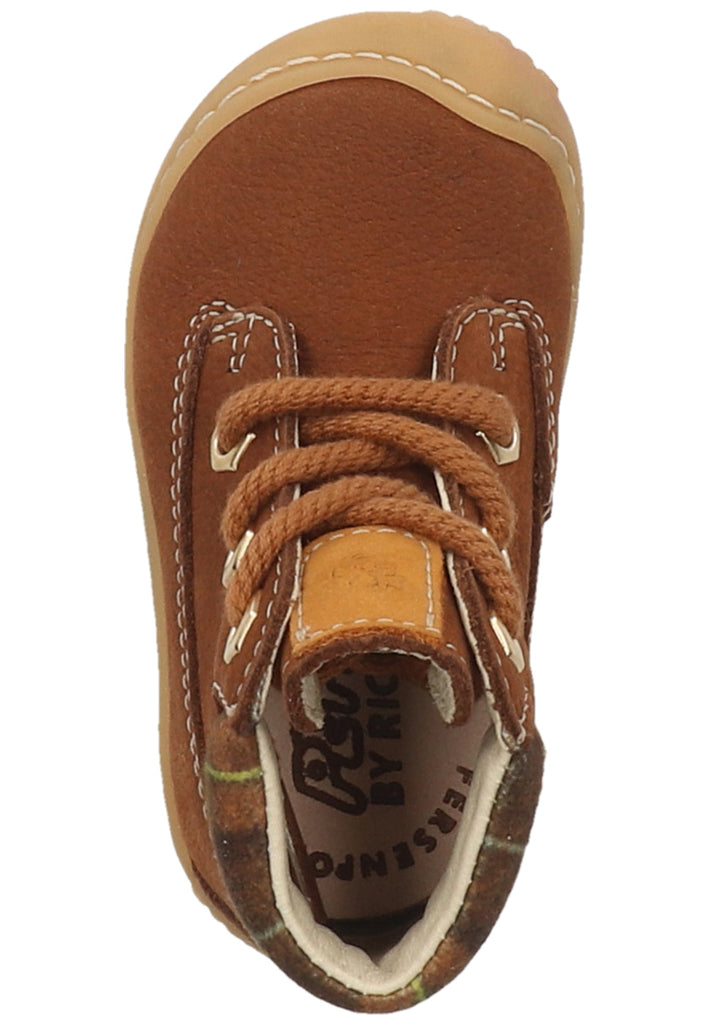 Pepino Halbschuhe Leder/Textil Curry