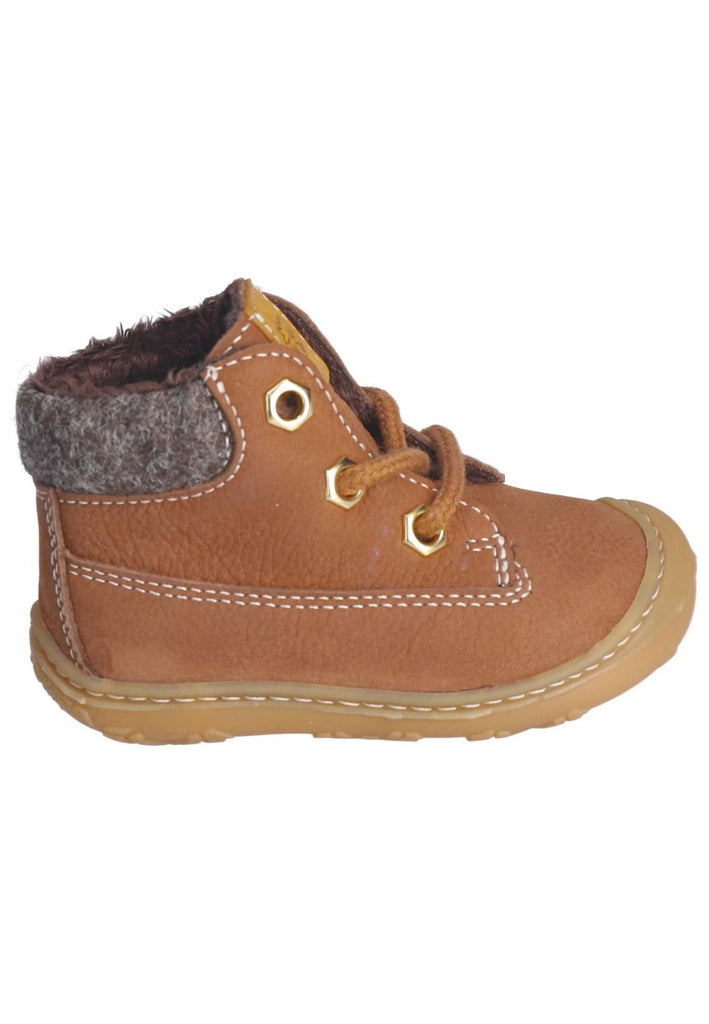 Pepino Halbschuhe Leder/Textil Curry Warmfutter