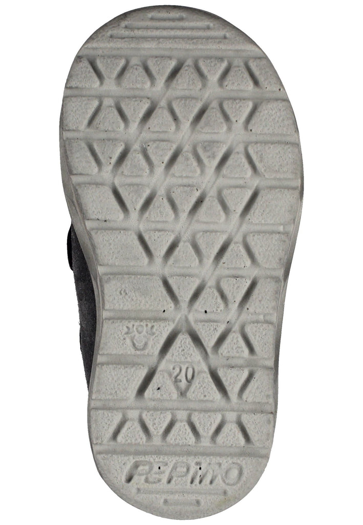 Pepino Halbschuhe Leder/Textil Graphit