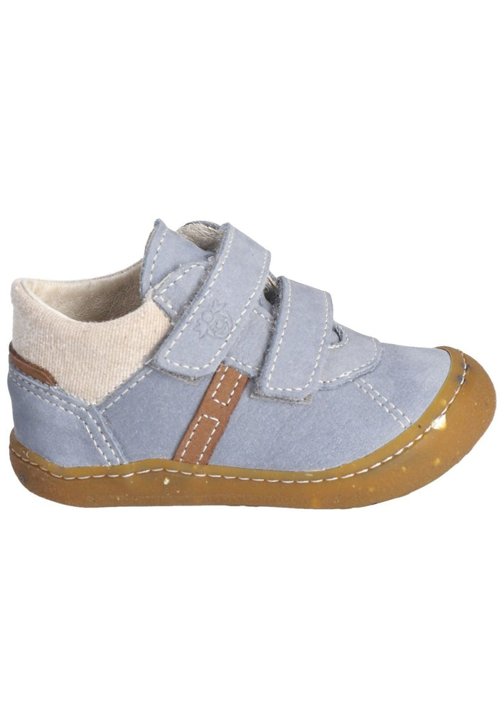 Pepino Halbschuhe Leder/Textil Grau/Blau