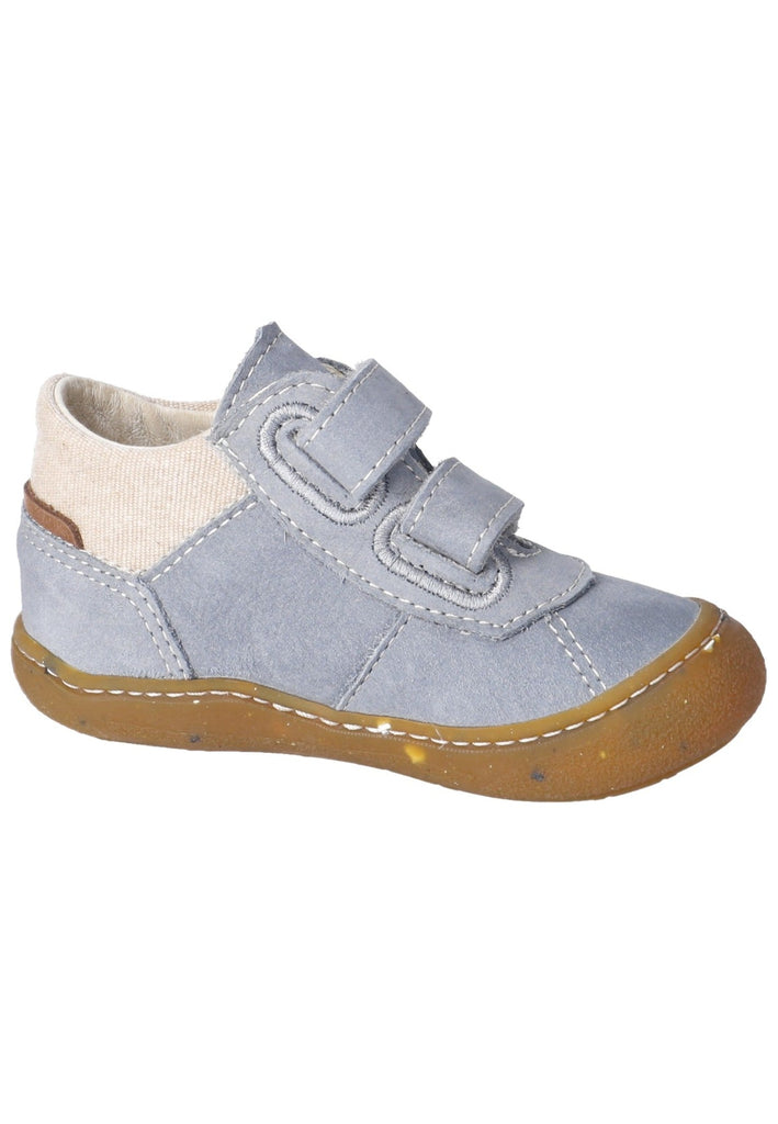 Pepino Halbschuhe Leder/Textil Grau/Blau