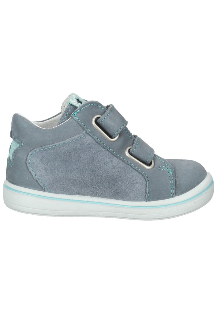 Pepino Halbschuhe Leder/Textil Grau/Blau