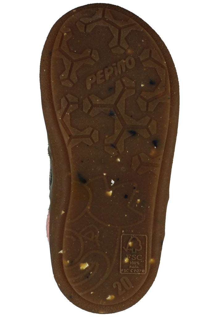 Pepino Halbschuhe Leder/Textil Grün/Kombi