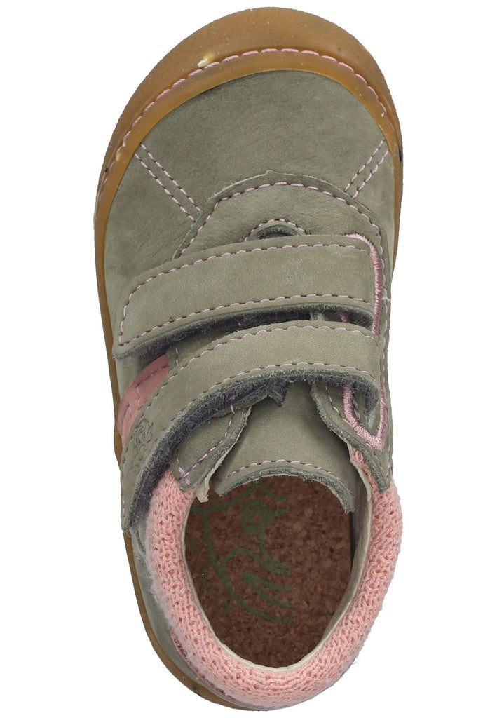 Pepino Halbschuhe Leder/Textil Grün/Kombi