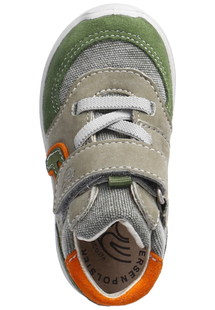 Pepino Halbschuhe Leder/Textil Grün/Kombi