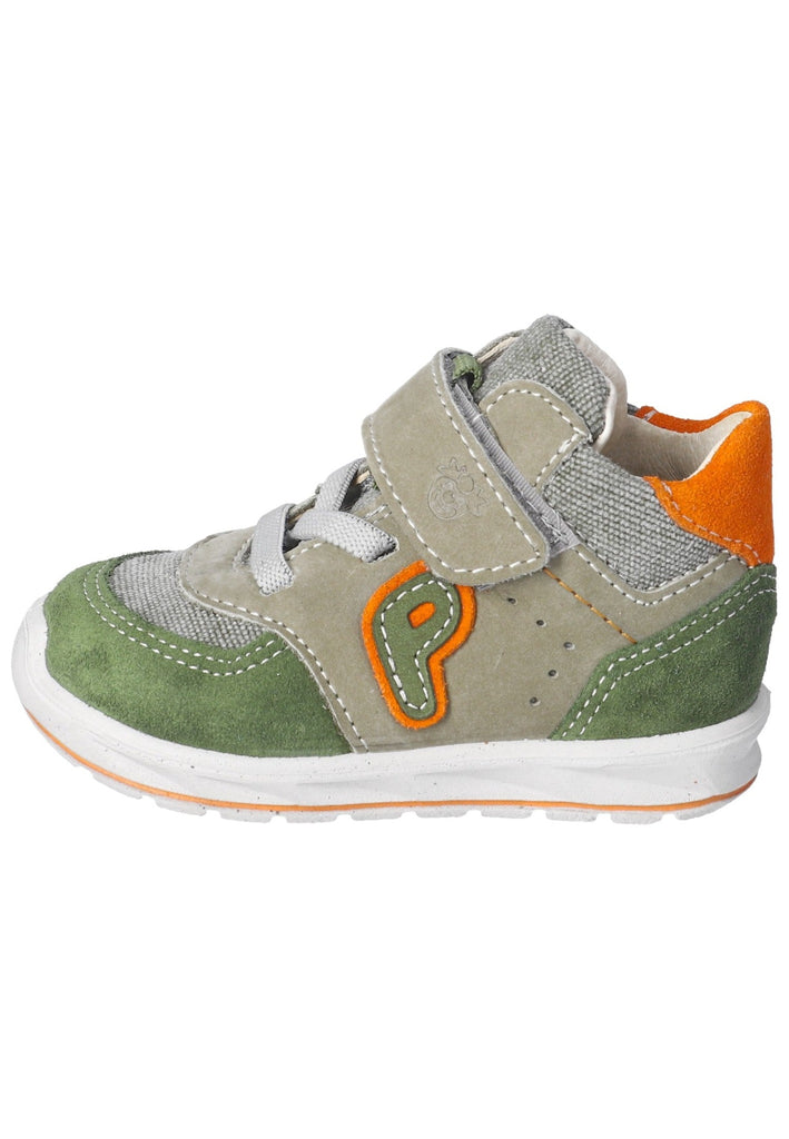 Pepino Halbschuhe Leder/Textil Grün/Kombi