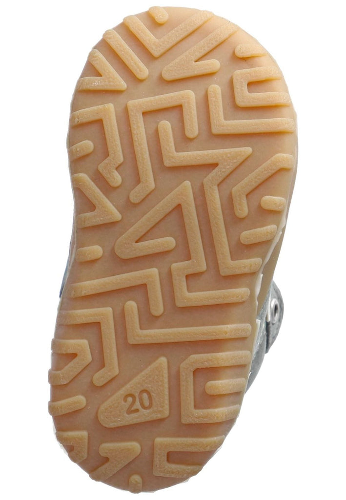 Pepino Halbschuhe Leder/Textil Grün Warmfutter