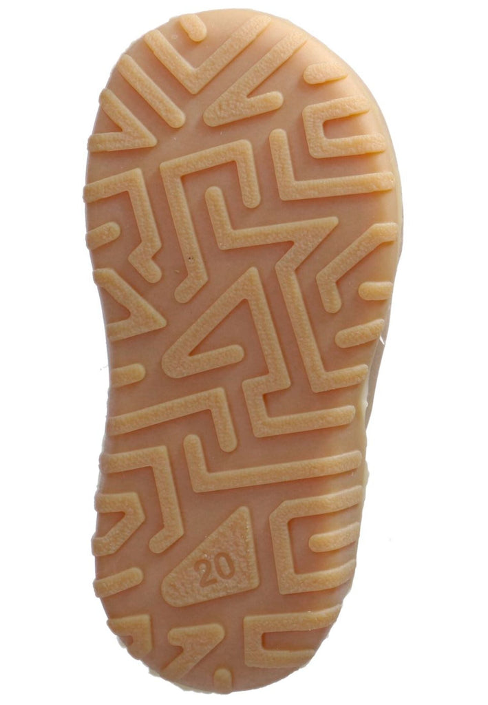 Pepino Halbschuhe Leder/Textil Hellgrün Warmfutter