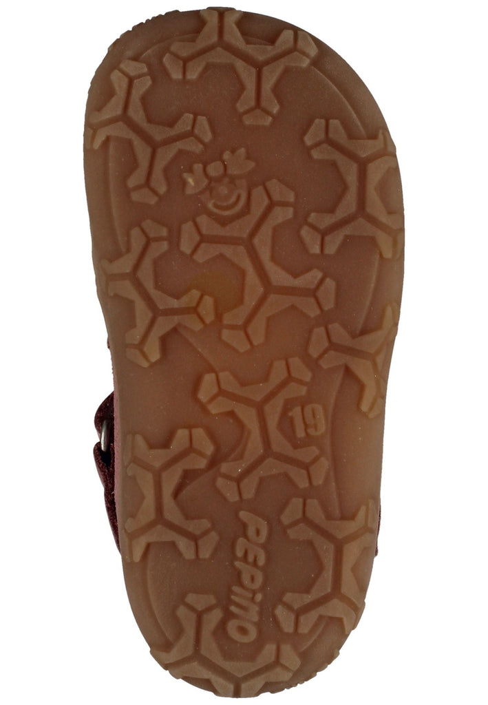 Pepino Halbschuhe Leder/Textil Hellpink