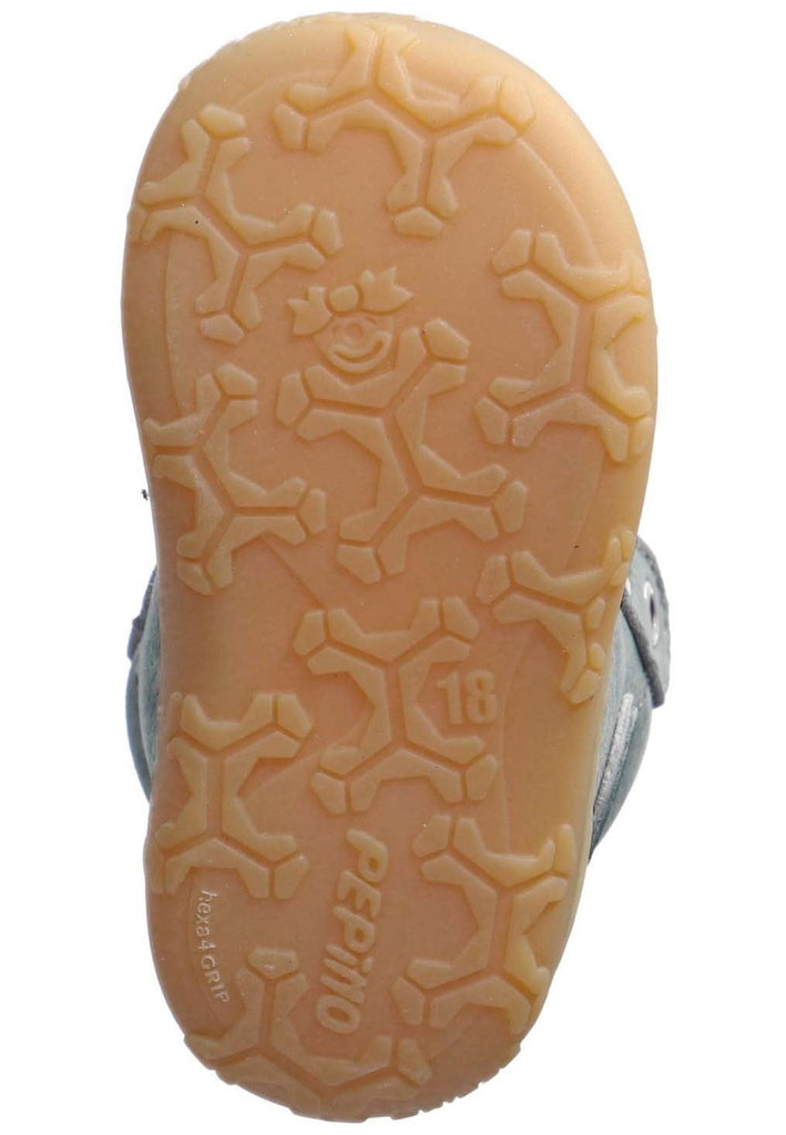 Pepino Halbschuhe Leder/Textil Mint Warmfutter