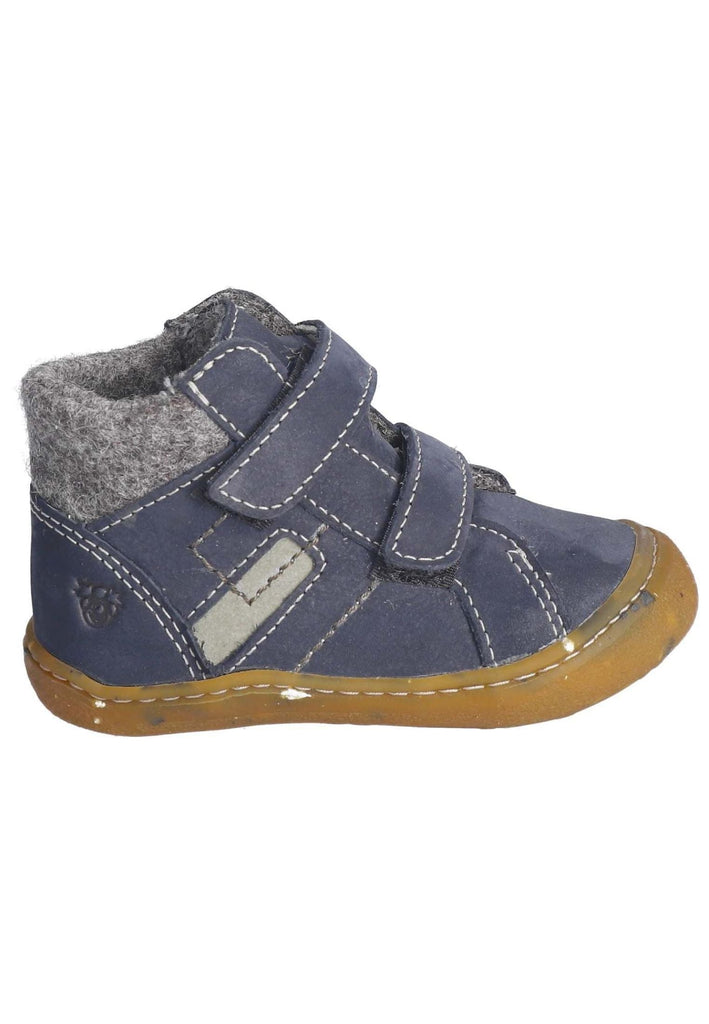 Pepino Halbschuhe Leder/Textil Nautic Warmfutter