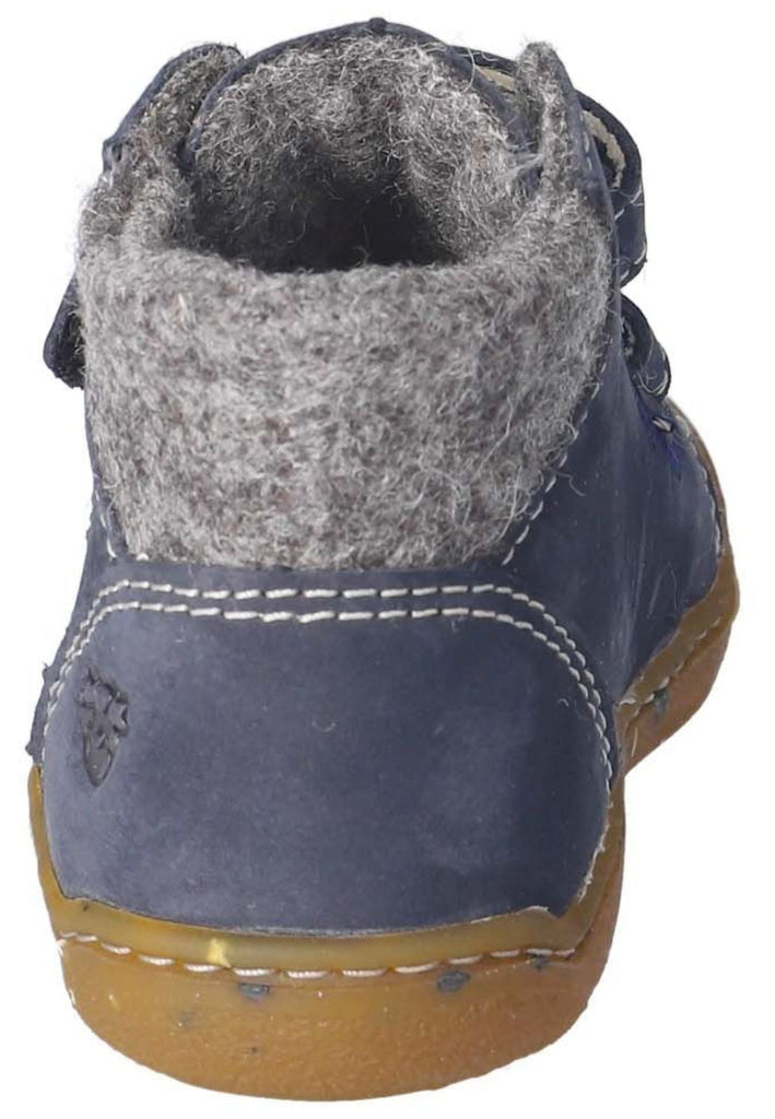 Pepino Halbschuhe Leder/Textil Nautic Warmfutter