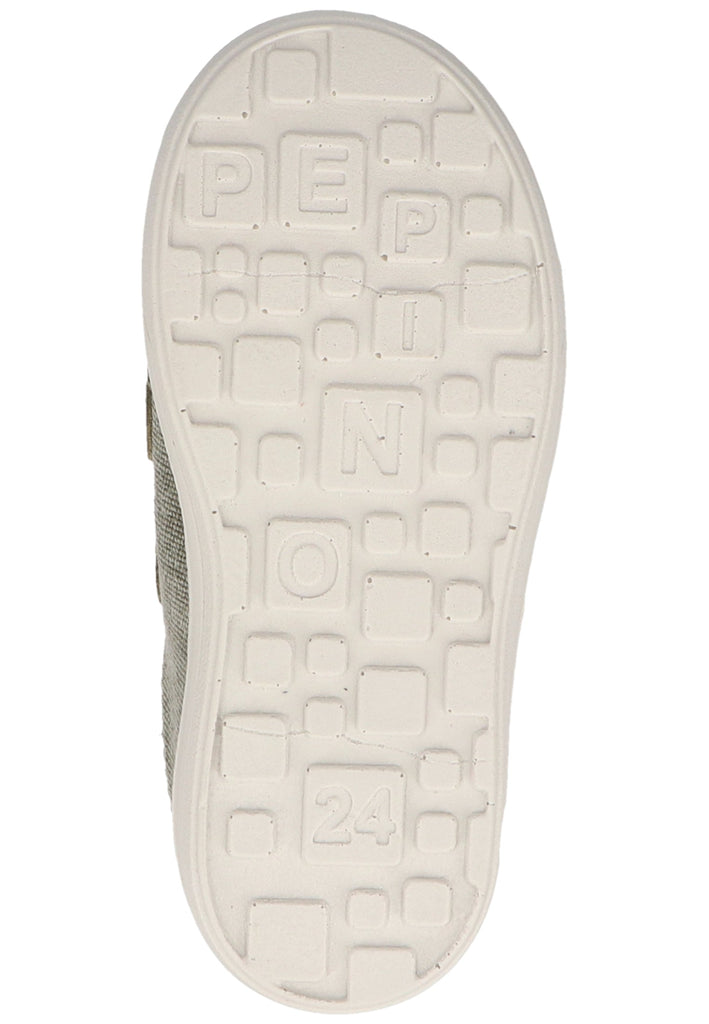 Pepino Halbschuhe Leder/Textil Oliv