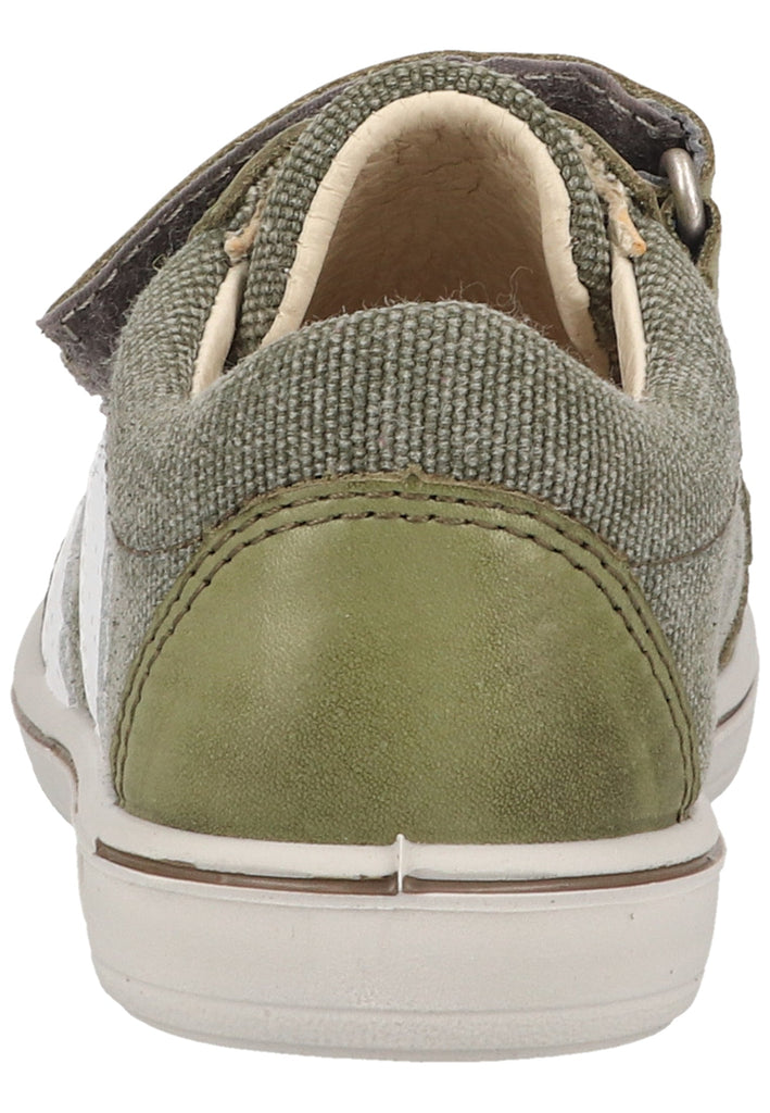 Pepino Halbschuhe Leder/Textil Oliv