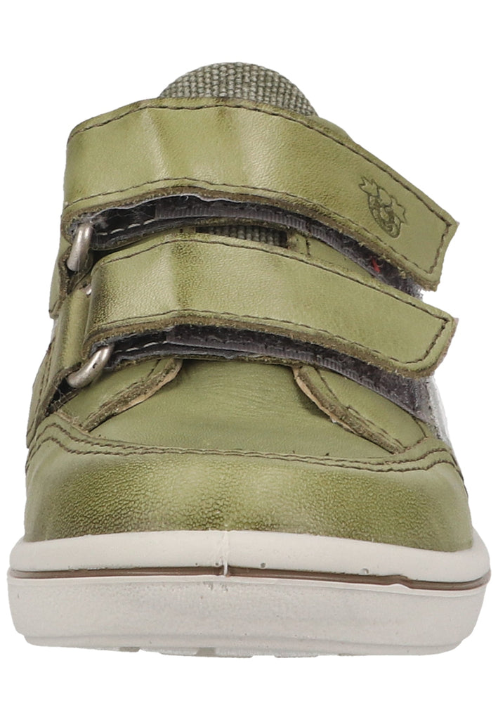 Pepino Halbschuhe Leder/Textil Oliv