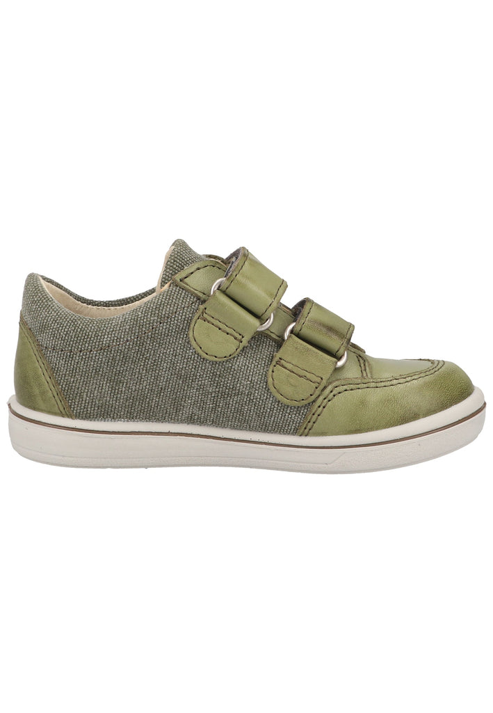 Pepino Halbschuhe Leder/Textil Oliv