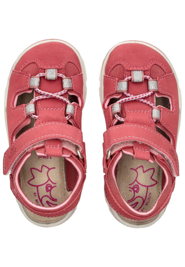 Pepino Halbschuhe Leder/Textil Rosa