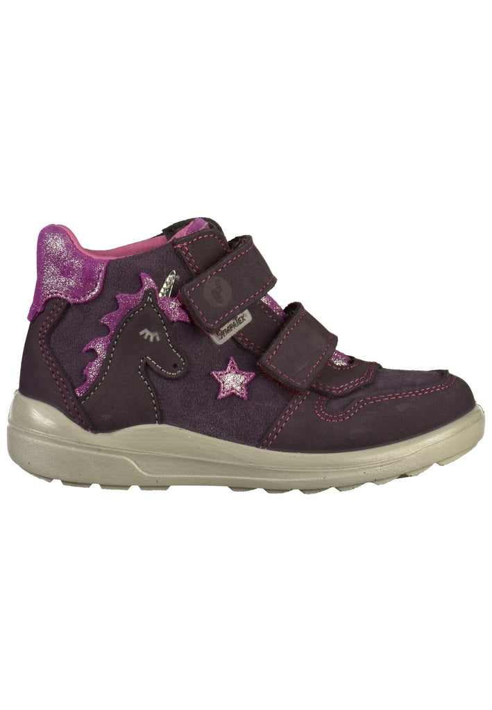 Pepino Halbschuhe Leder Violett