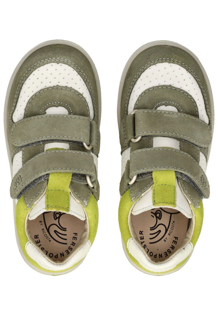 Pepino Halbschuhe Leder Weiß/Grün