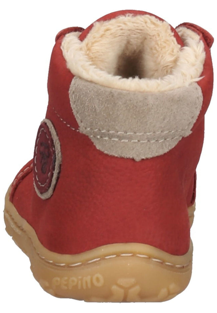 Pepino Halbschuhe Leder Wine Warmfutter