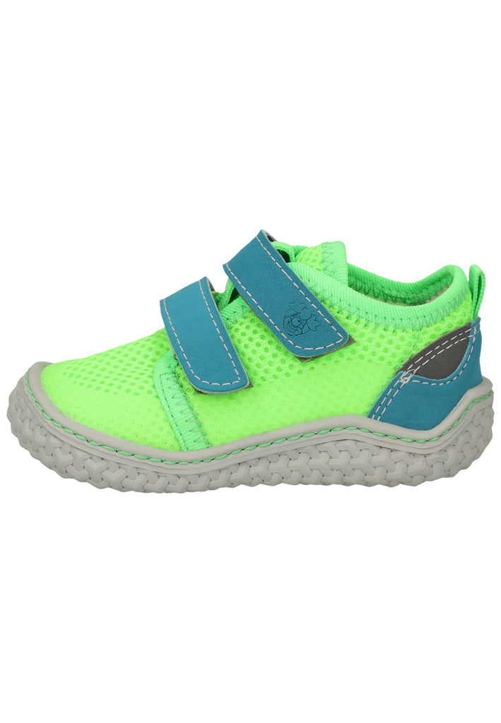 Pepino Halbschuhe Lederimitat/Textil Grün/Blau