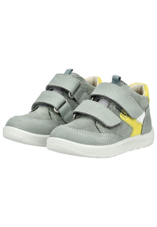 Pepino Halbschuhe Nubuk/Velours Grau/Gelb