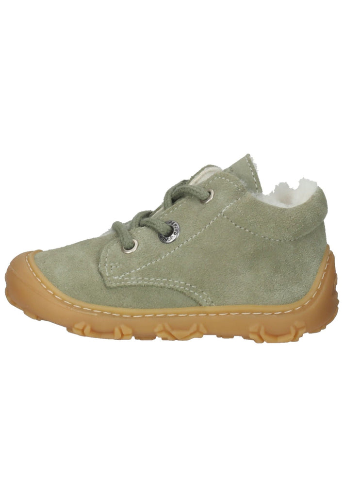 Halbschuhe Pepino Halbschuhe Leder Olive Warmfutter