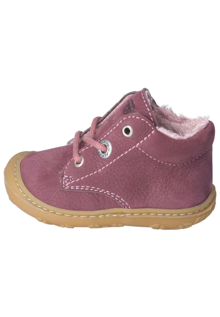 Halbschuhe Pepino Halbschuhe Leder Pflaume Warmfutter