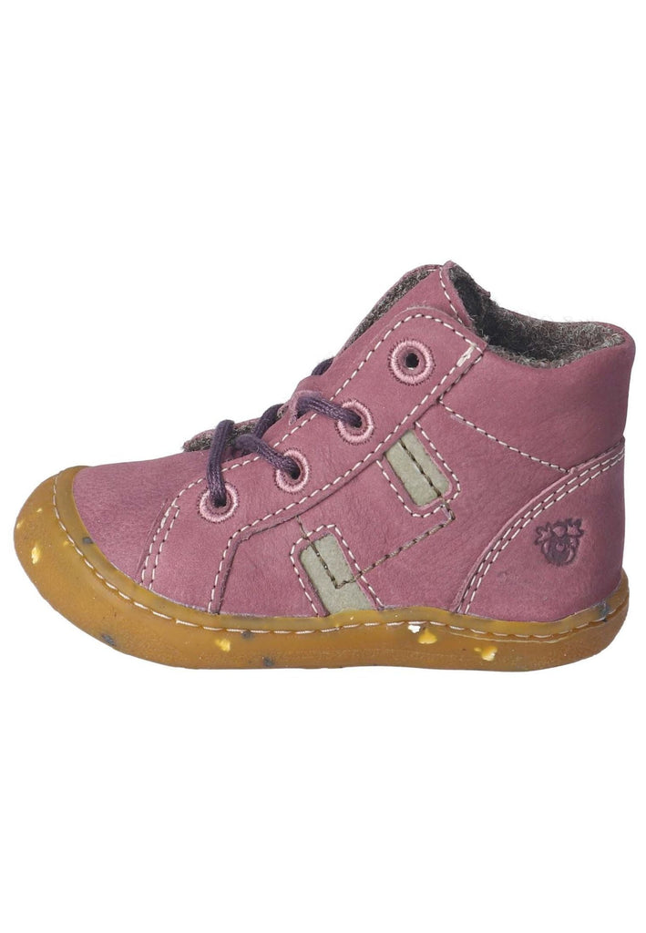 Halbschuhe Pepino Halbschuhe Leder Pflaume Warmfutter