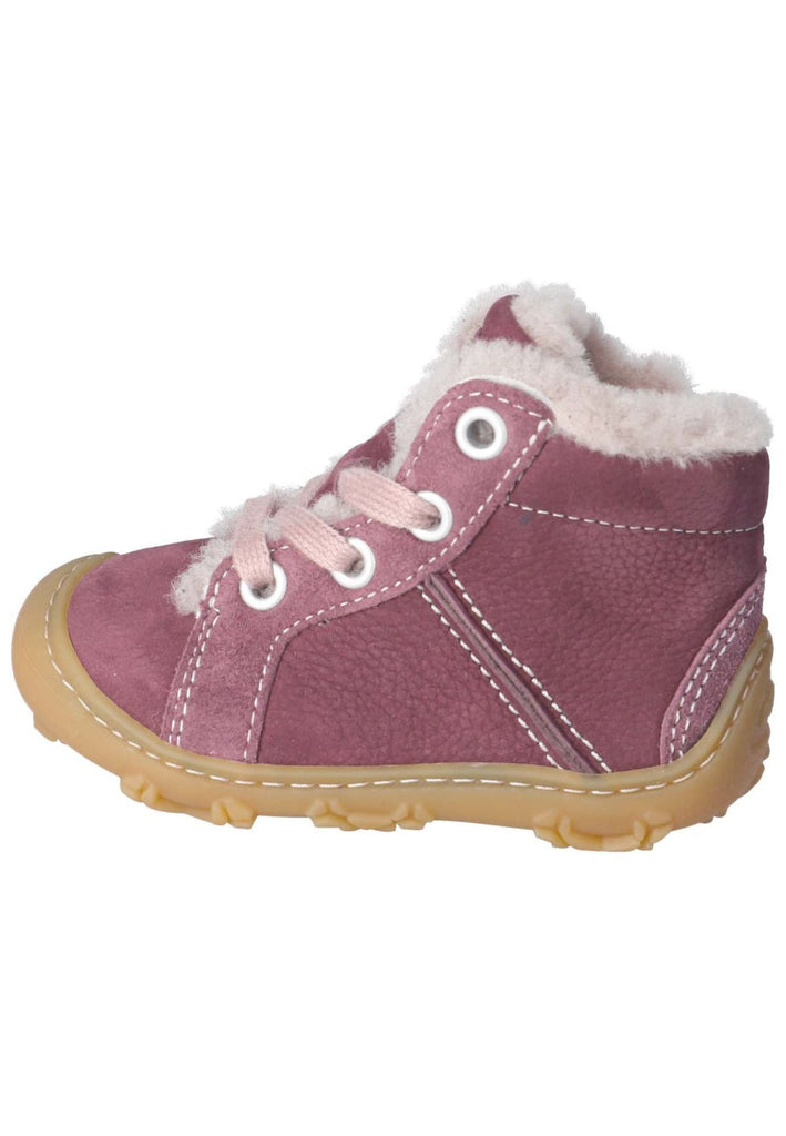 Halbschuhe Pepino Halbschuhe Leder Pflaume Warmfutter