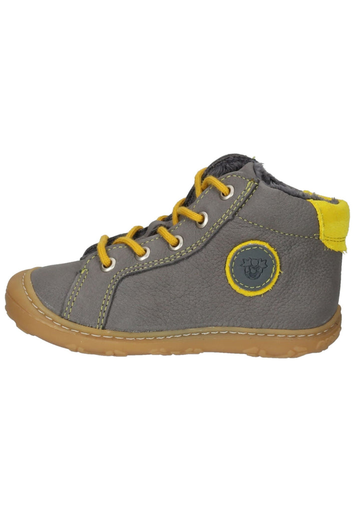 Halbschuhe Pepino Halbschuhe Leder/Synthetik Grau/Gelb Warmfutter