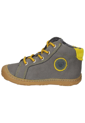 Halbschuhe Pepino Halbschuhe Leder/Synthetik Grau/Gelb Warmfutter